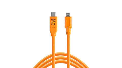 TetherPro USB-C to 2.0 Micro-B 5-Pin