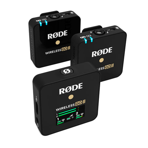 RODE Wireless GO II Dual Compact Wireless Microphones COMBO