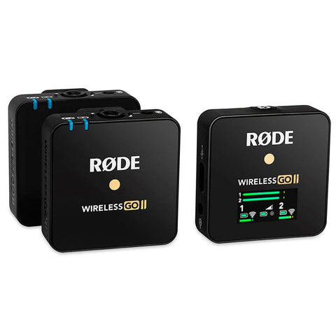 RODE Wireless GO II Dual Compact Wireless Microphones COMBO