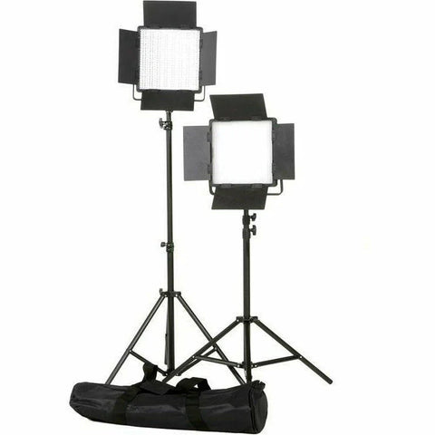 Nanlite 600-CSA Bi-colour LED Panel with V-Mount x 2
