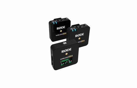 RODE Wireless GO II Dual Compact Wireless Microphones COMBO