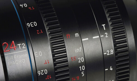 Sirui Jupiter 24mm T2 Full Frame Macro Cine Lens (PL Mount)