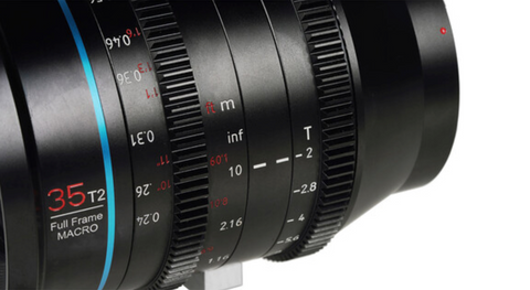 Sirui Jupiter 35mm T2 Full Frame Macro Cine Lens (PL Mount)